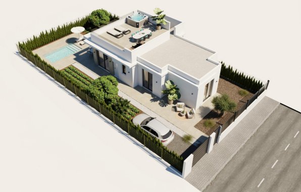 Neue Gebäude - Villa - Fuente Álamo - Hacienda Del Álamo Golf