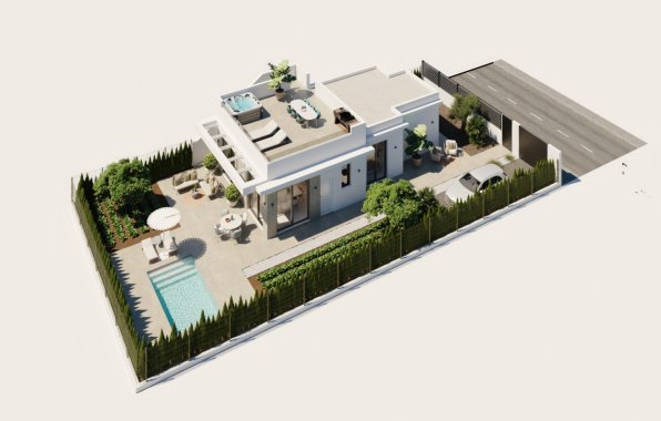 Neue Gebäude - Villa - Fuente Álamo - Hacienda Del Álamo Golf