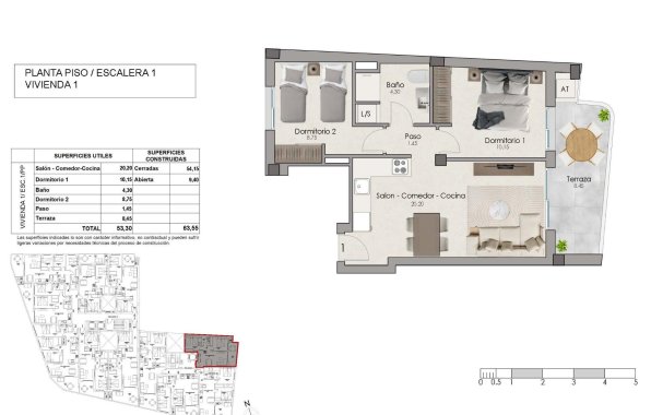 Obra nueva - Apartamento / piso - Santa Pola - Estacion de autobuses