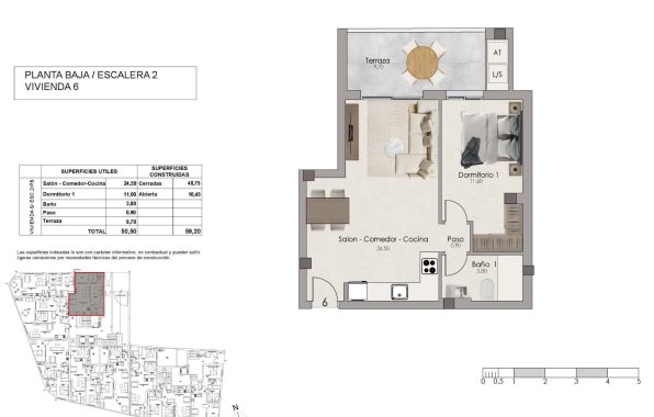 Obra nueva - Apartamento / piso - Santa Pola - Estacion de autobuses