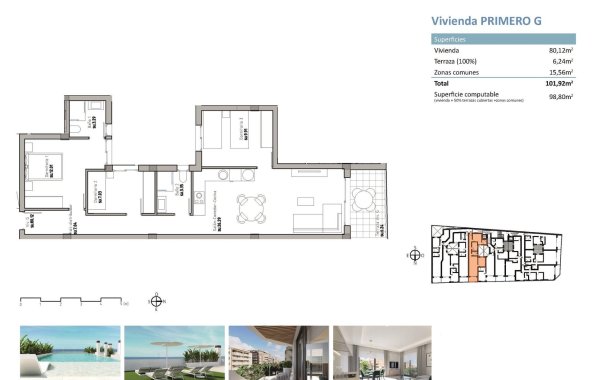 New Build - Apartment / flat - Guardamar del Segura - Pueblo