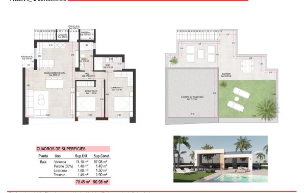 New Build - Villa - Alhama De Murcia - Condado De Alhama